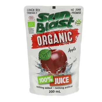 سن بلاست عصير تفاح عضوي 200مل 2