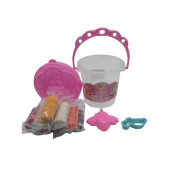 Pink Clay Art Set 12-Pack Bucket