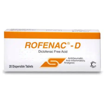 Diclofenac Free Acid Tablets 20 Count