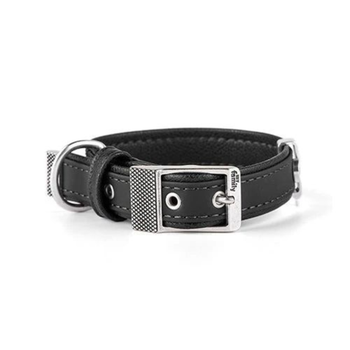 Bilbao Black Leatherette Collar Small