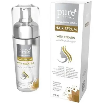 بيوربيوتى سيروم للشعر بالكيراتين 90مل