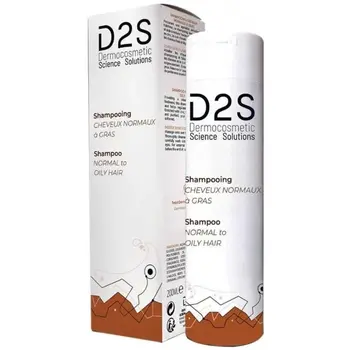 D2S Dermocosmetic Shampoo for Normal to Oily Hair 200ml