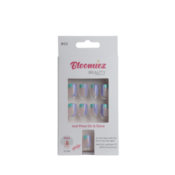 بلوميز 03 اظافر تركيب 1قطعة