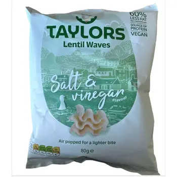 Taylors Salt & Vinegar Lentil Waves 80g