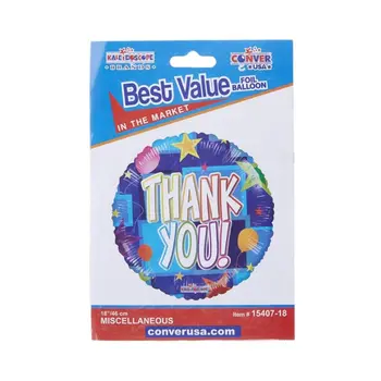 كونفر يو اس اي بالون كلمة شكرا 1قطعة