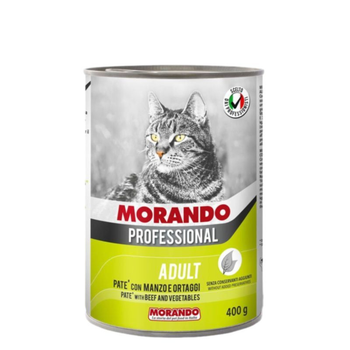 Morando Professional Beef Cat Food with Vegetables 405g