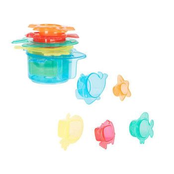 بيبيز ار اس أكواب تكديس 5 قطع للبحر 1عبوة