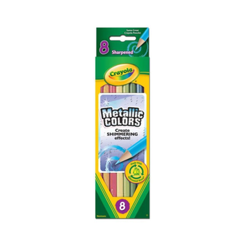 Crayola Metallic Colored Pencils 8 Pieces