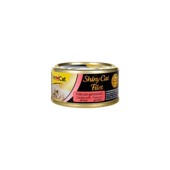 Gimcat ShinyCat Chicken & Shrimp Wet Cat Food 70g