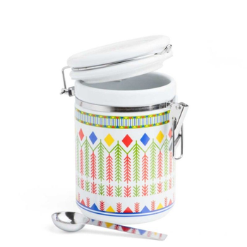 الرماية علبة مع ملعقة أبيض 1200مل