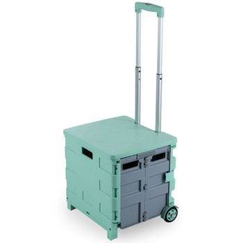 الرماية عربة قابلة للطي أخضر + رمادي 30لتر