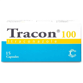 Tracon Itraconazole Capsules 100mg 15 Count