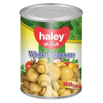 Haley Natural Whole Mushrooms 400g