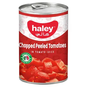 Haley Chopped Peeled Tomatoes in Juice 400g