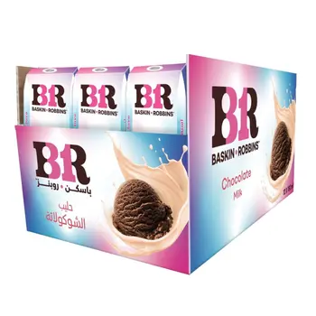 Baskin Robins Flavored Milk Chocolate 12×180Ml