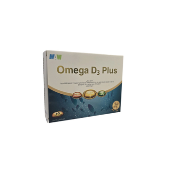 MAW Omega D3 Plus Capsules with Choline 30 Count