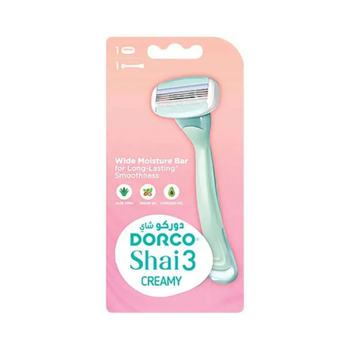 دوركو شيكر-3 ماكينة حلاقة قابلة للتصرف كريمي 1قطعة