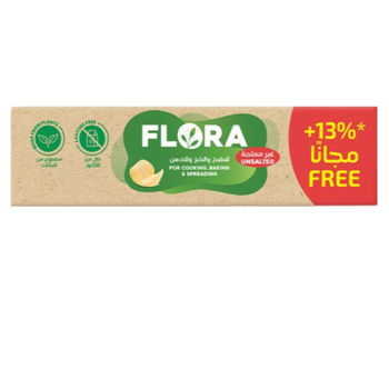 Flora Unsalted Gluten-Free Fat Spread 113g