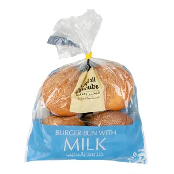 مخبز الدانوب خبز برجر بالحليب حجم كبير 300جرام