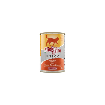 Morando Miglior Gatto Unico Turkey Wet Cat Food 400g