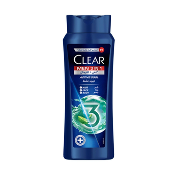 Clear Men Active Cool 3-in-1 Shampoo 600ml