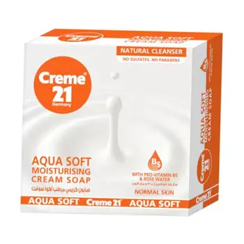 Creme 21 Aqua Soft Moisturising Cream Soap 125g