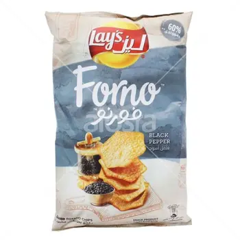 ليز شيبس فورنو بالفلفل الأسود 160جرام