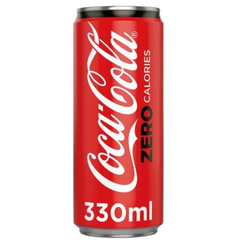 كوكا كولا زيرو علبه 330 مل