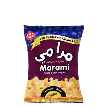 Marami B.B.Q Potato & Corn Chips 14g