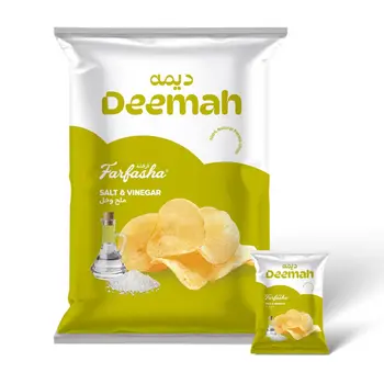 Deemah Farfasha Salt & Vinegar Potato Chips 21x12g