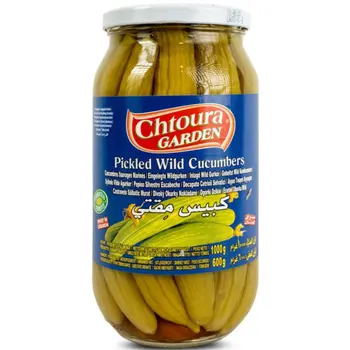 Chtoura Garden Pickled Wild Cucumber Pickles 1000g