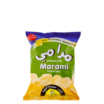 مرامي شيبس بالملح والخل 12جرام