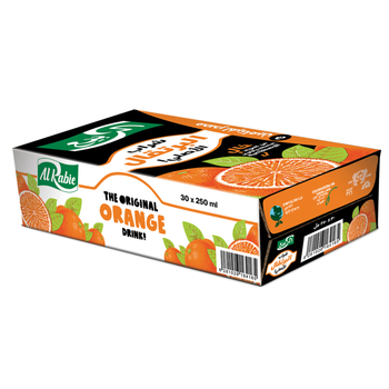Al Rabie Orange Drink 30x250ml
