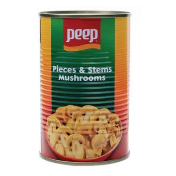 Peep Mushroom Pieces & Stems 425g