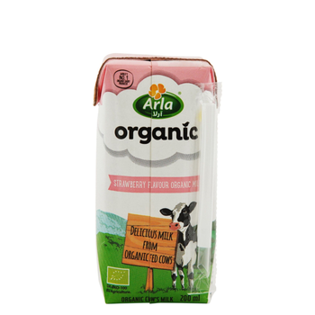 ارلا حليب عضوي بالفراولة 200مل