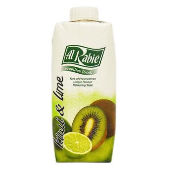 Al Rabie Kiwi Lime Drink 18x185ml