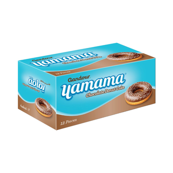 غندور يمامة دونات كيك شكولاتة 37 جرام × 12 حبة