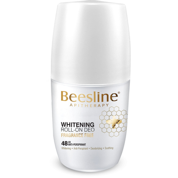 Beesline Apitherapy Whitening Roll-On Deo Fragrance-Free