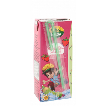 Nada Strawberry UHT Milk 18x200ml