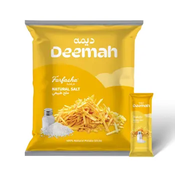 Deemah Farfasha Potato Sticks Natural Salt 24x15g