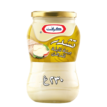كرافت جبن كريم شيدر قابلة للدهن 230 جرام