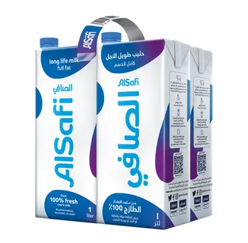 Alsafi Uht Milk Full Fat 4×1L