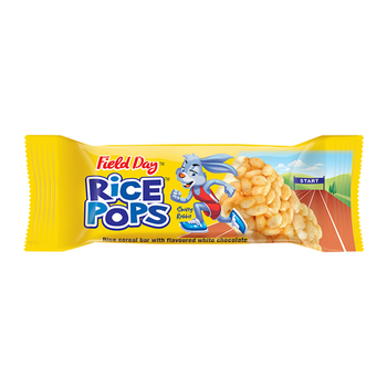 Field Day White Chocolate Rice Pops 15g