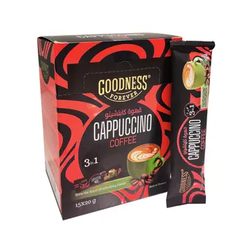 جودنس فوريفر 3 في 1 قهوة كابتشينو 20جرام