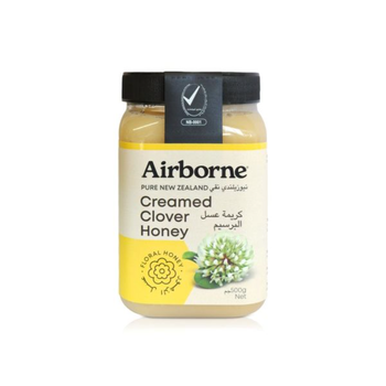 إيربورن عسل زهرة البرسيم الكريمي 500جرام