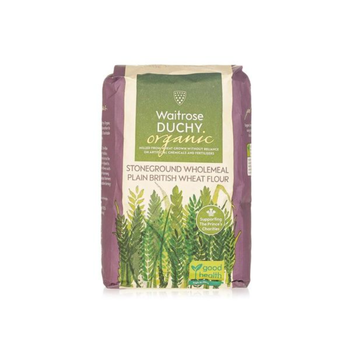 Waitrose Duchy Organic Stoneground Wholemeal Flour 1.5kg