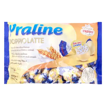 Crispo Praline White Chocolate 1000g