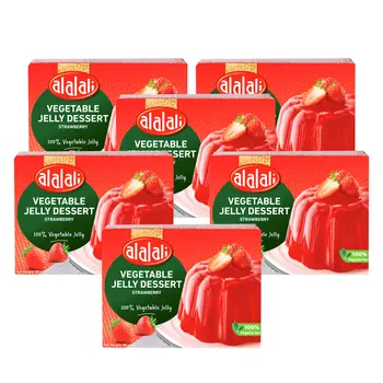 Al Alali Strawberry Vegetable Jelly Dessert 80g