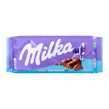 Milka Luflee Alpenmilch Chocolate 100g