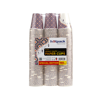 Hot Pack Heavy Duty Paper Cups 50 Pieces